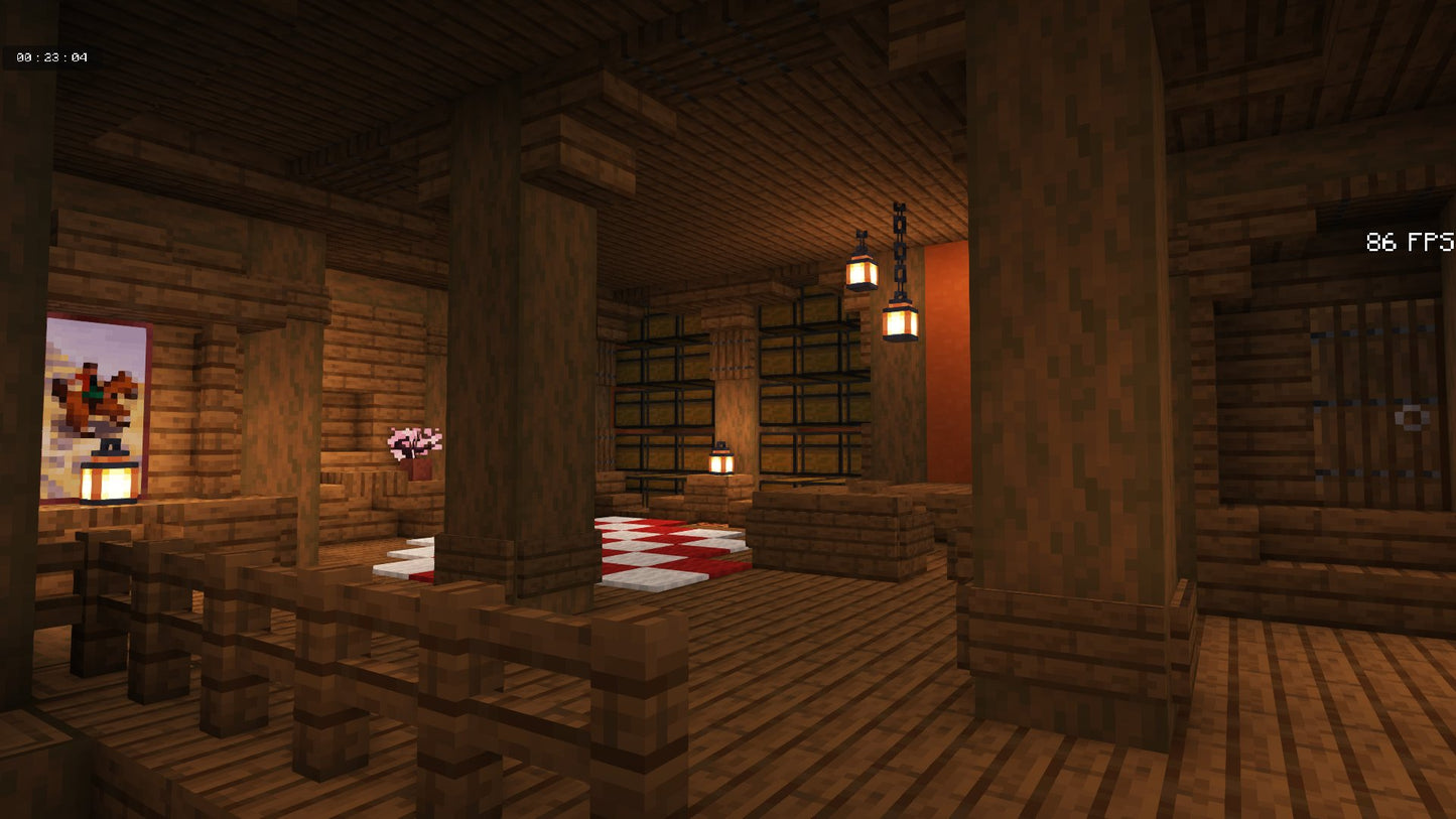 Medieval Mansion with interior