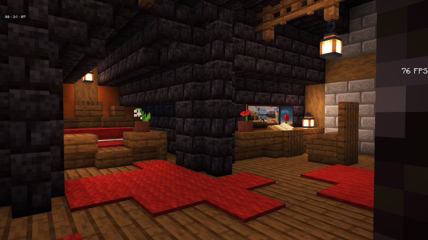 Medieval Mansion with interior