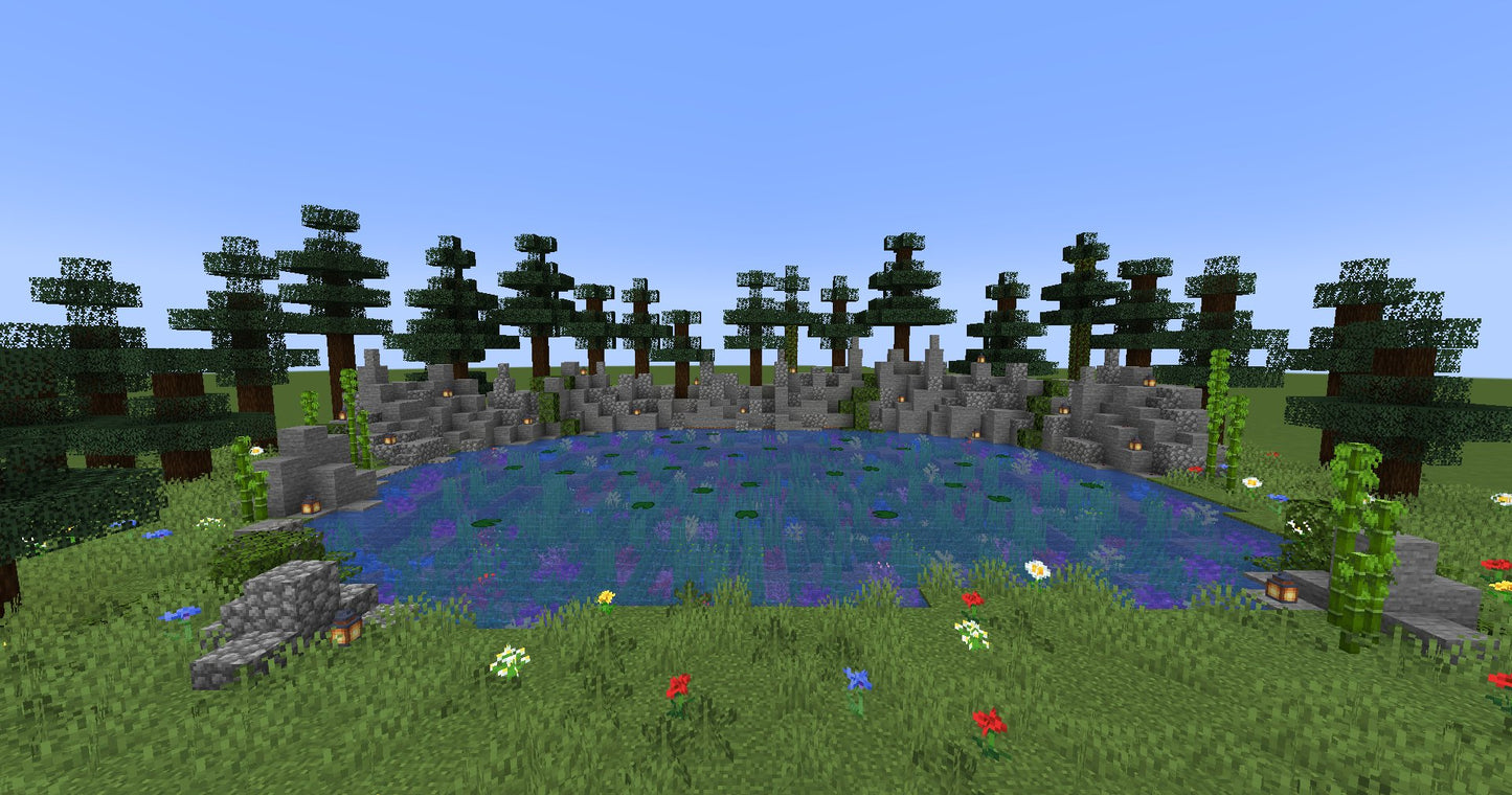 Rocky pond