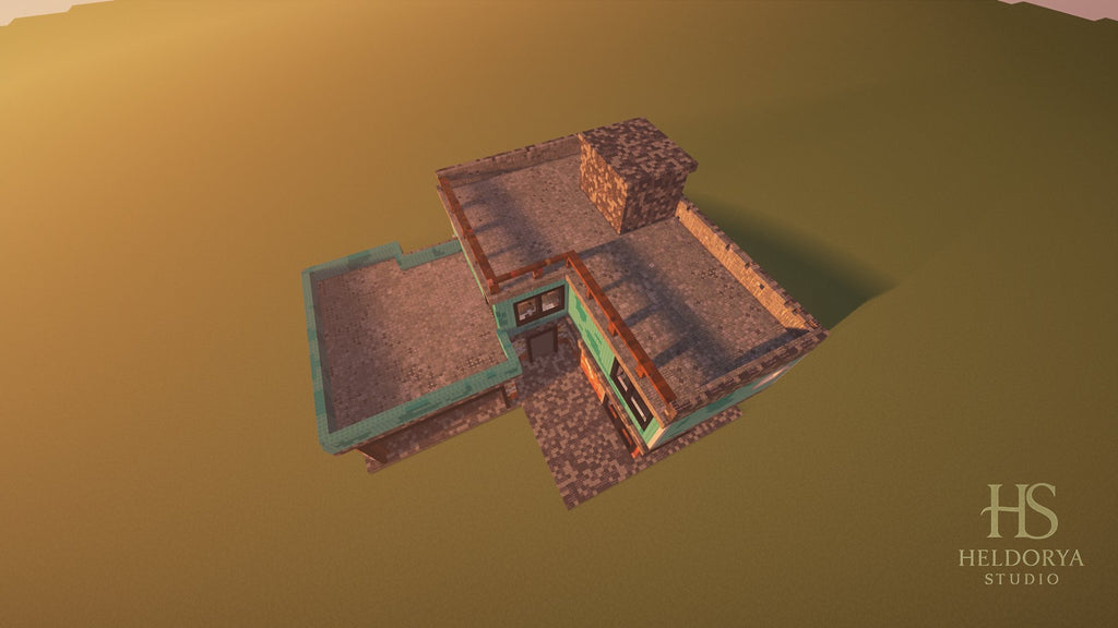 Ultimate PUBG Combat House Remake in Minecraft