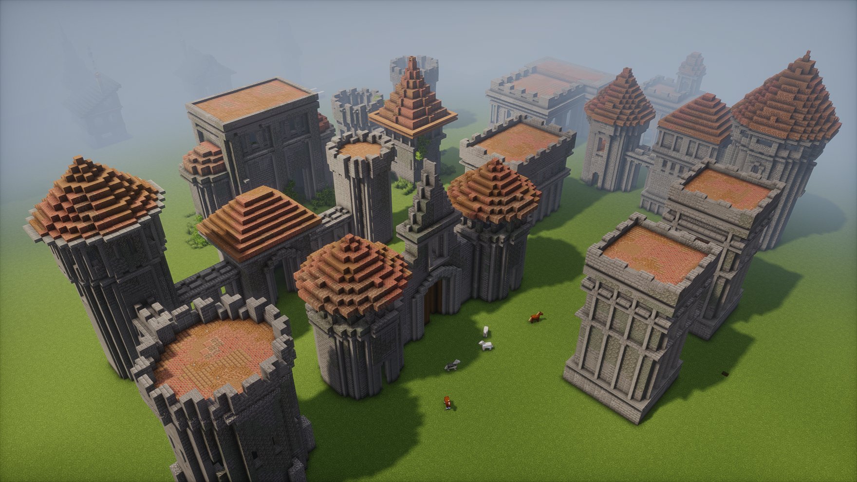 Stone Structures Set