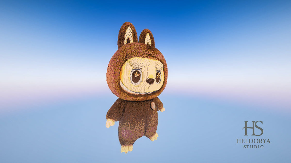 Minecraft Labubu Color | LABUBU | -Giant Secret / Brown Labubu – Abfielder Premium Minecraft ...