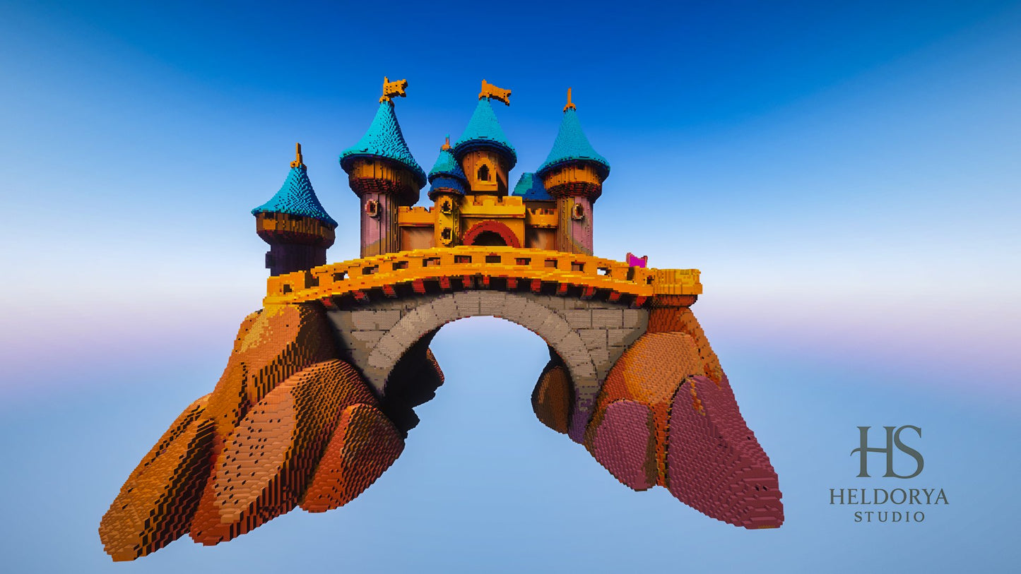 Fantasy Castle | Towers | Big | Cinematic | Vanilla
