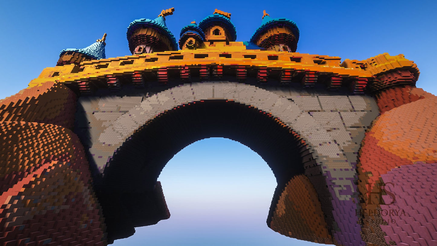 Fantasy Castle | Towers | Big | Cinematic | Vanilla