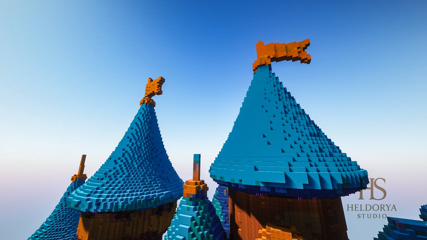 Fantasy Castle | Towers | Big | Cinematic | Vanilla