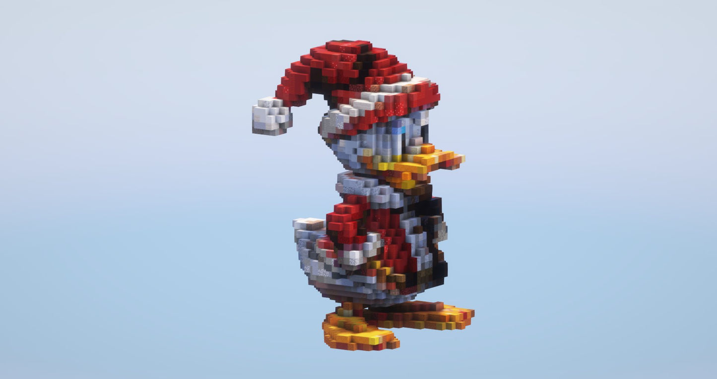 Christmas Donald Duck Small