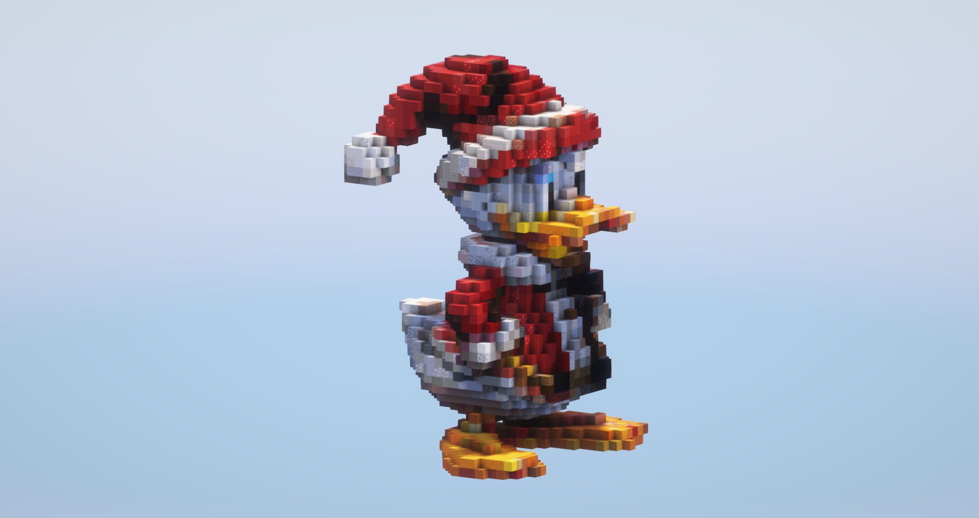 Christmas Donald Duck Small
