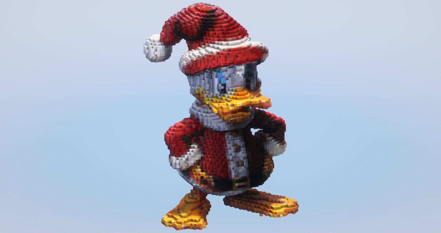 Christmas Donald Duck
