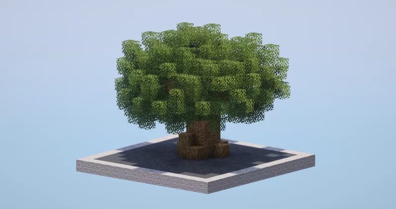 Custom Oak Trees Pack