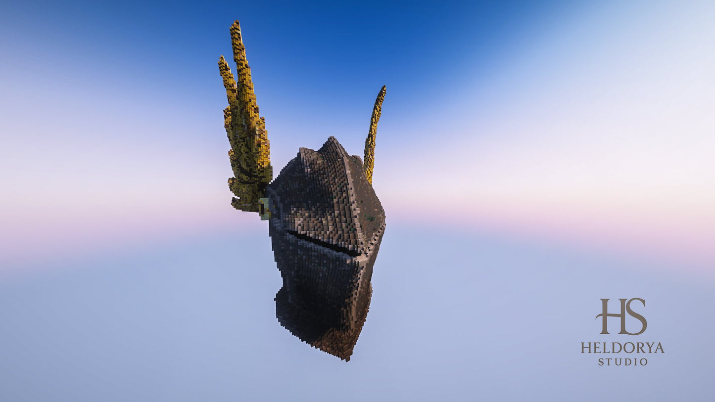 Knight's Helm Statue | Monument