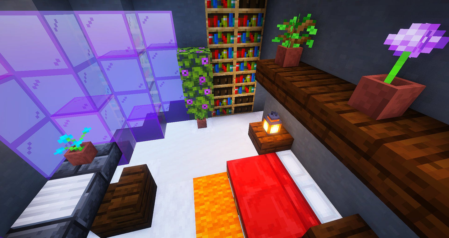 Modern purple palace