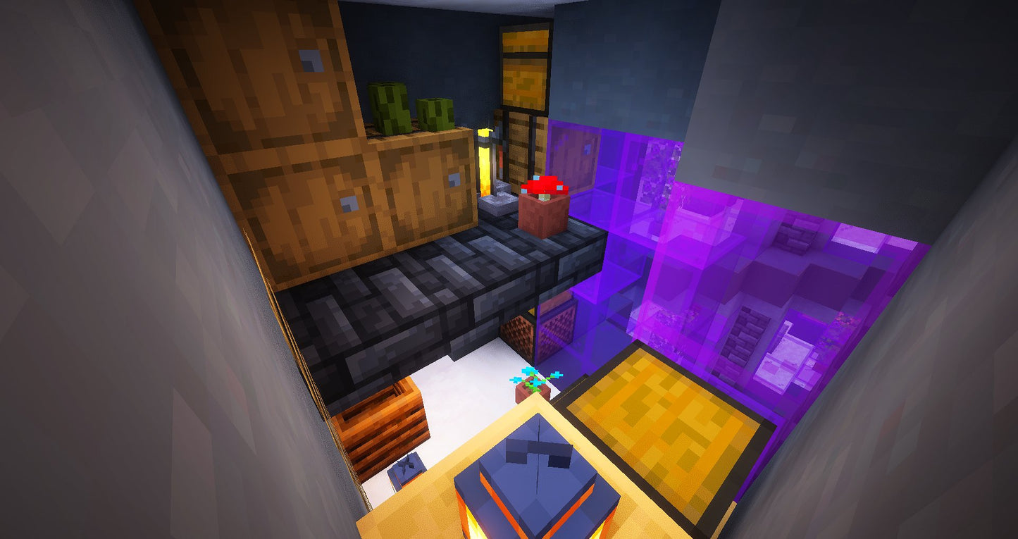 Modern purple palace
