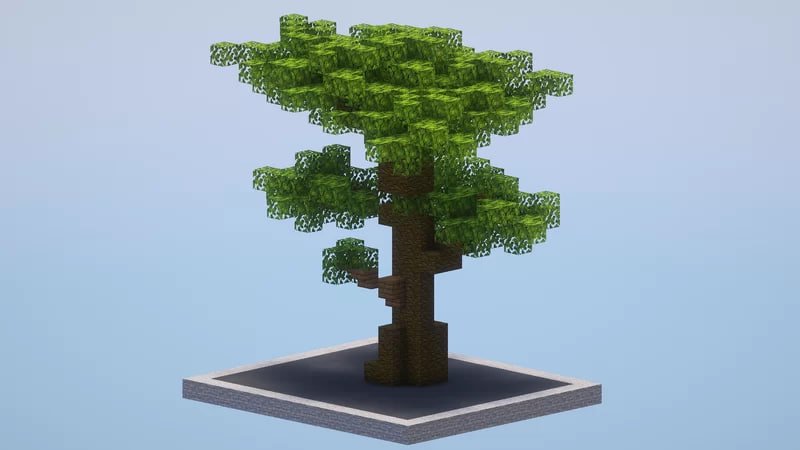 Custom Small Jungle Trees Pack
