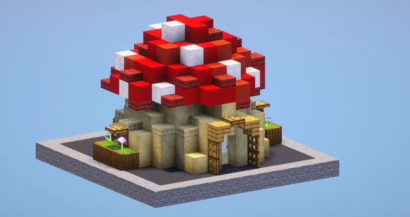 Beginner Mushroom House