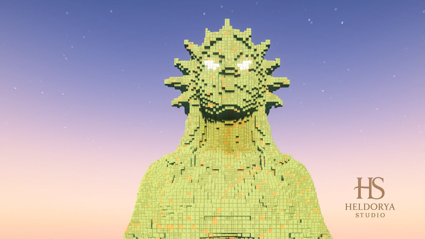 Liberty Statue Nether Portal - Litematic & Schematic