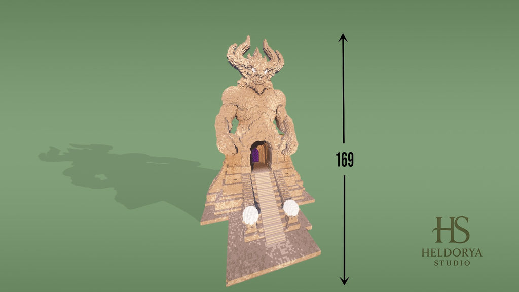 Minecraft Demon Portal Litematic & Schematic