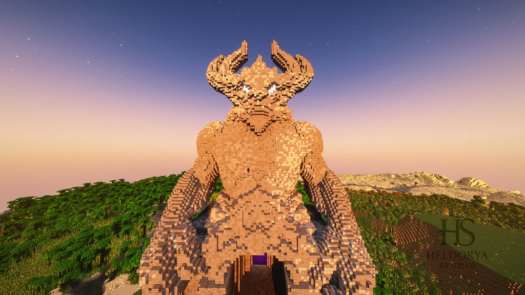 Minecraft Demon Portal Litematic & Schematic