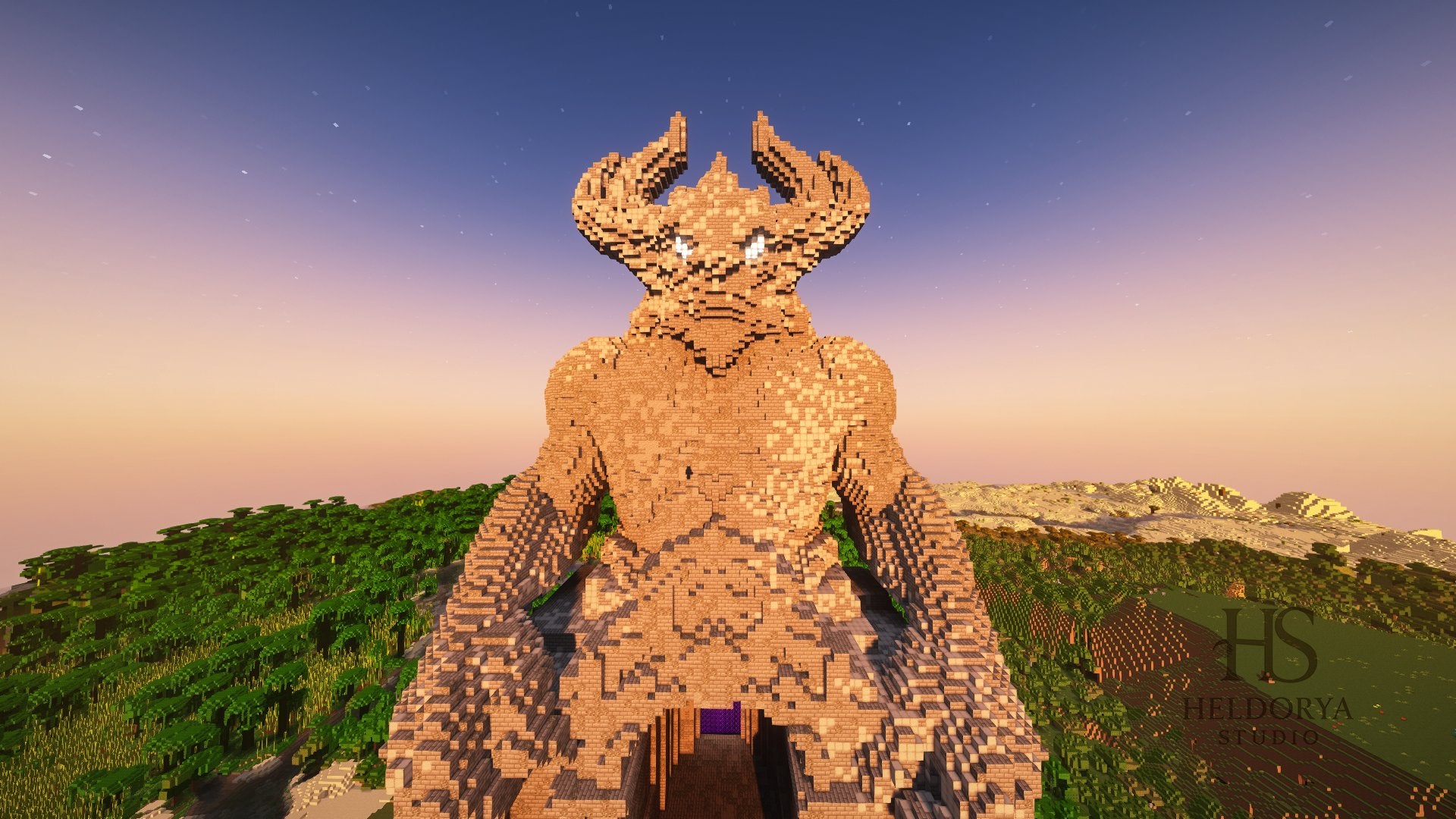 Minecraft Demon Portal Litematic & Schematic