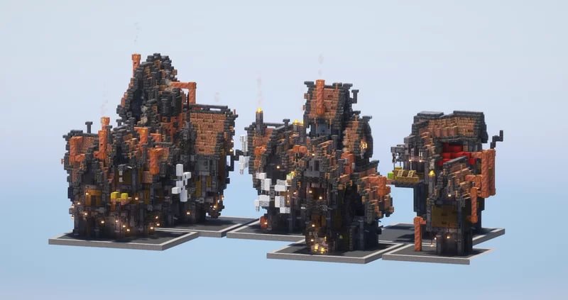 Steampunk House Pack