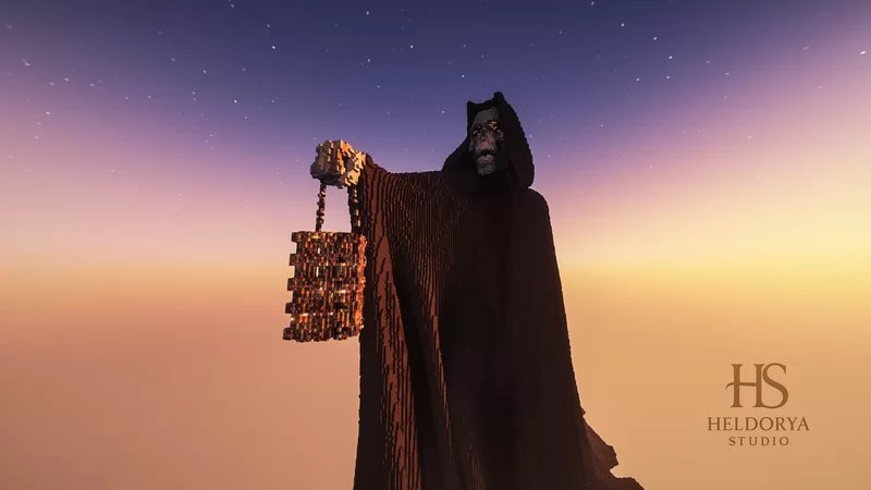 Epic Colossal Giant Reaper Statue | Ancient Reaper Monument