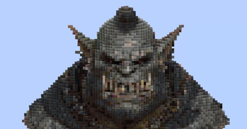 Orc Bust – Abfielder Premium Minecraft Downloads
