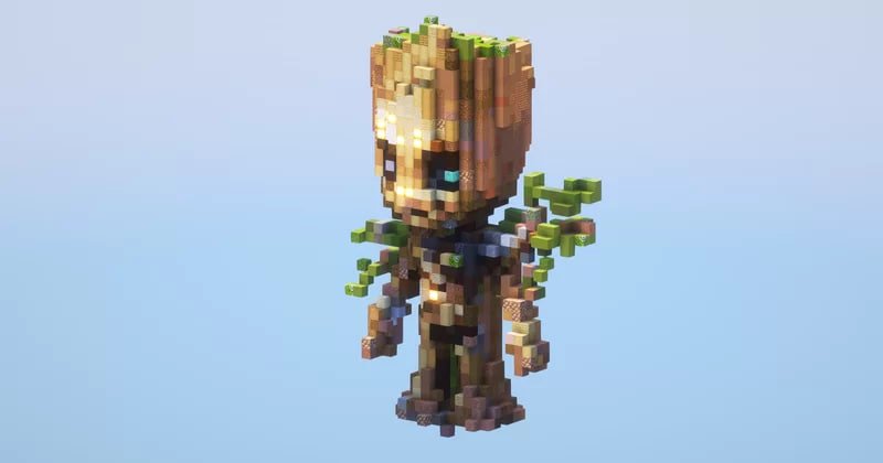 Grot Minecraft Groot Small – Abfielder Premium Minecraft Downloads