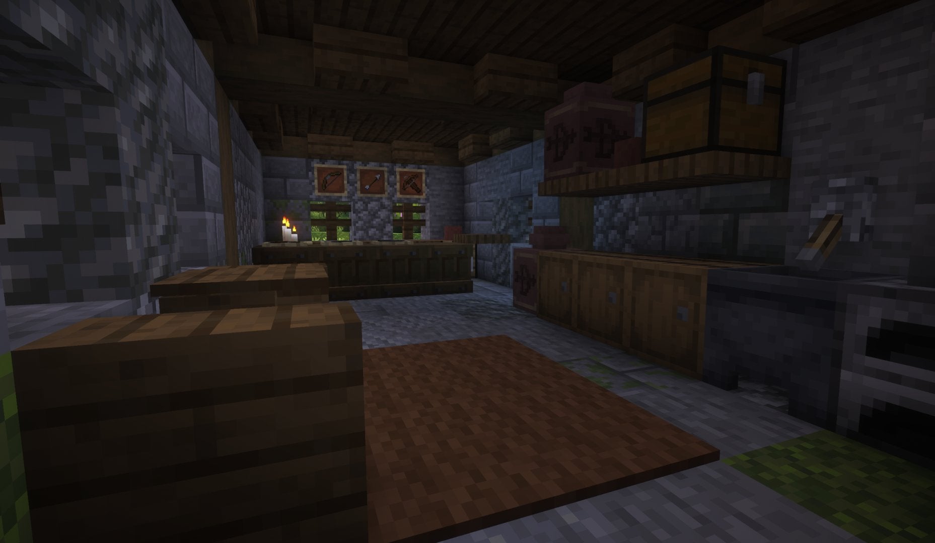 ZITIANYOUBUILD Medieval Archers Range avec Interior Modular ZITIANYOUBUILD Medieval Archers Range avec Interior Modular