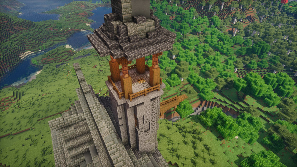 Starter Medieval Watchtower House – Abfielder Premium Minecraft Downloads