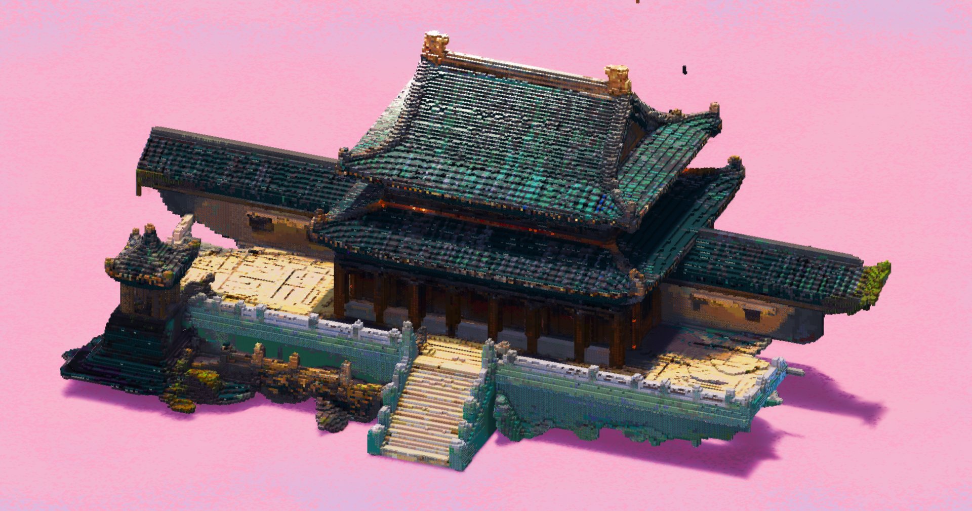 Large Japanese Temple – Abfielder Premium Minecraft Downloads