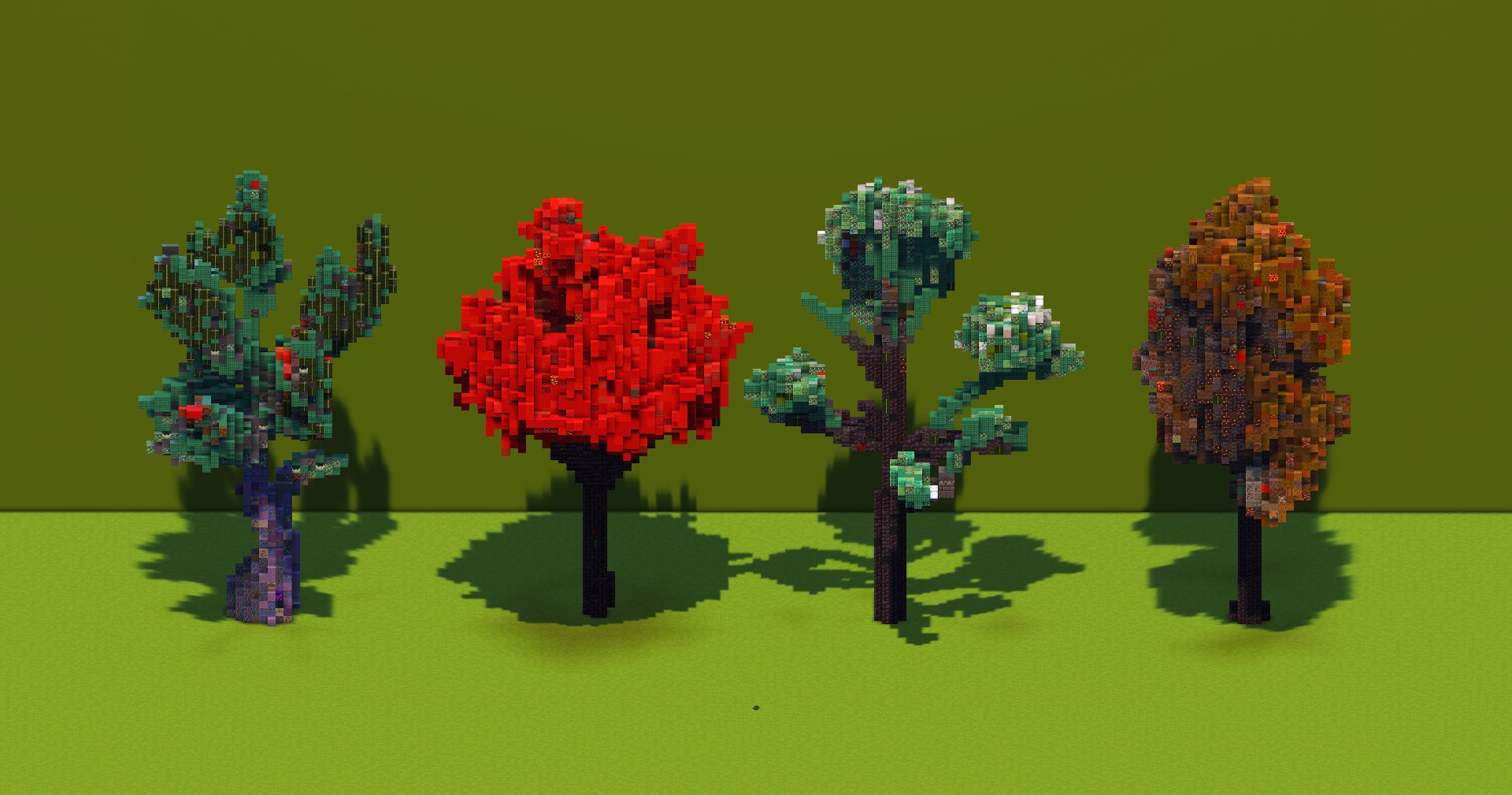 Four Season Trees Pack – Abfielder Premium Minecraft Downloads