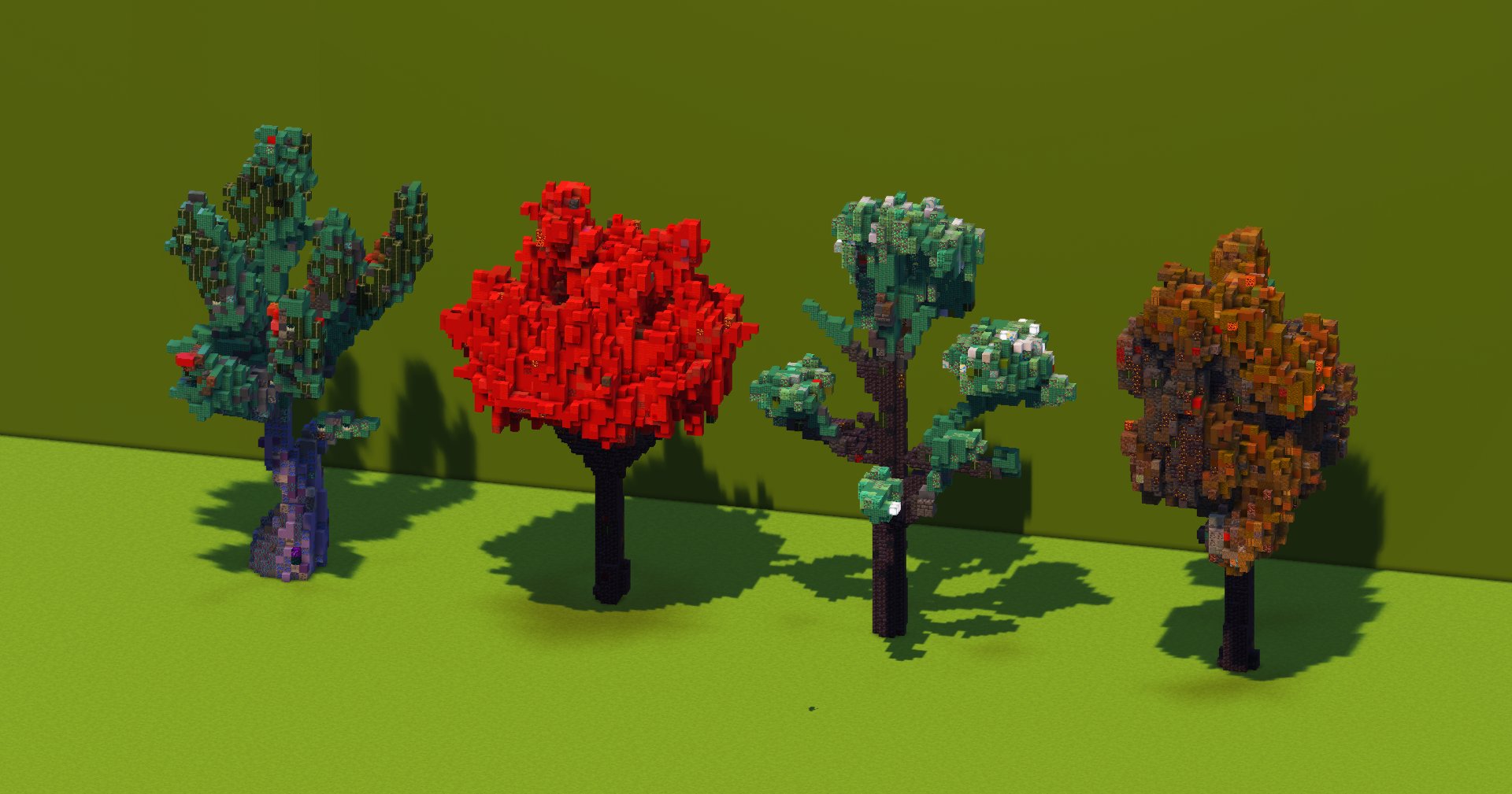 Four Season Trees Pack – Abfielder Premium Minecraft Downloads