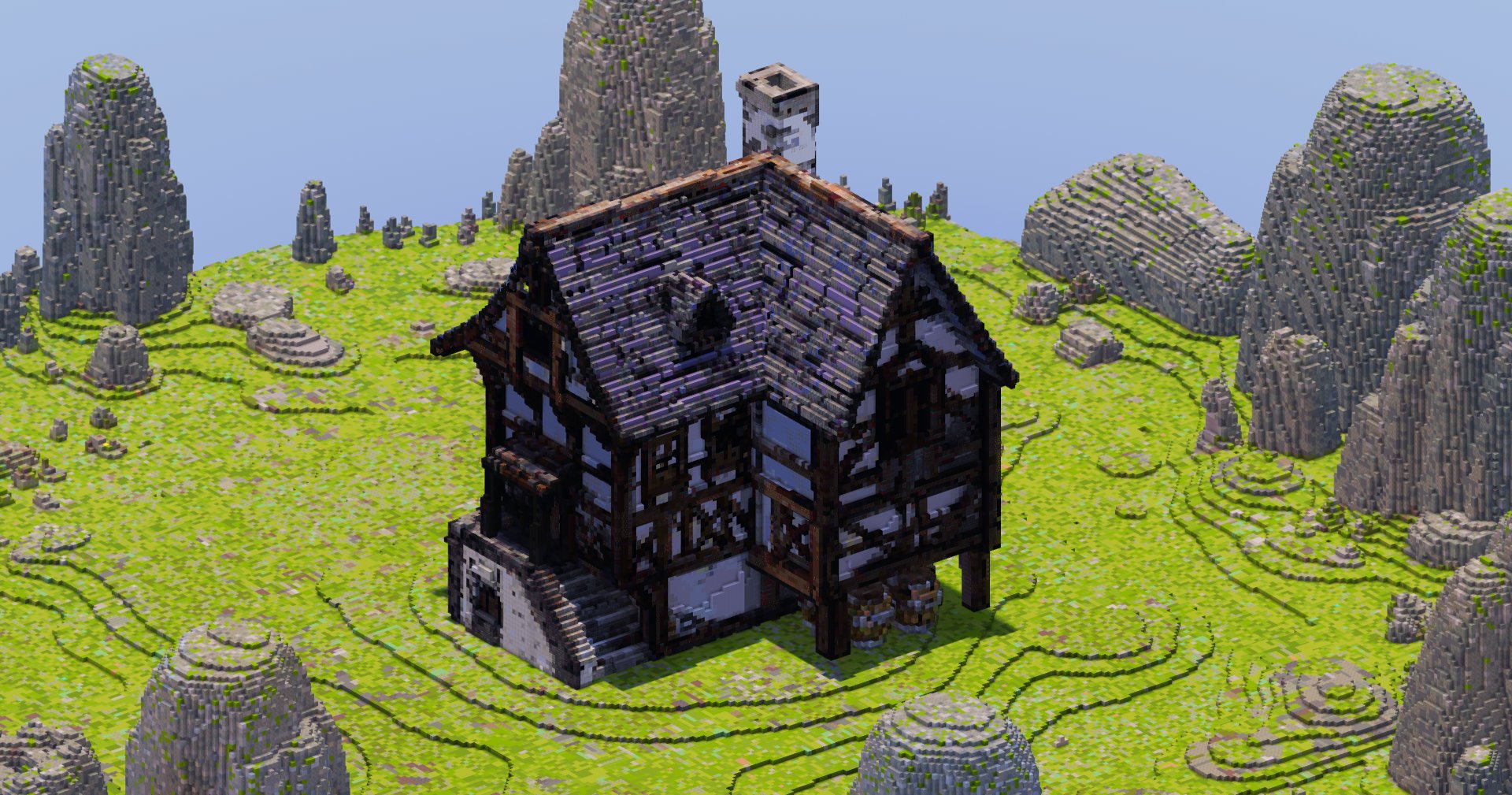 Starter Medieval House – Abfielder Premium Minecraft Downloads