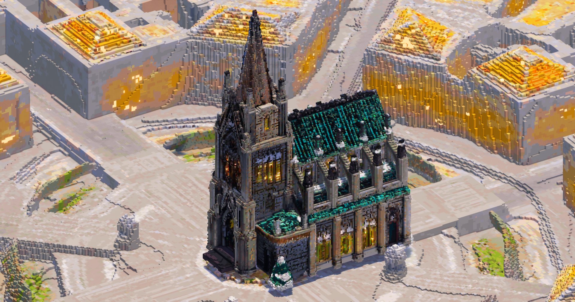 Gothic Church – Abfielder Premium Minecraft Downloads