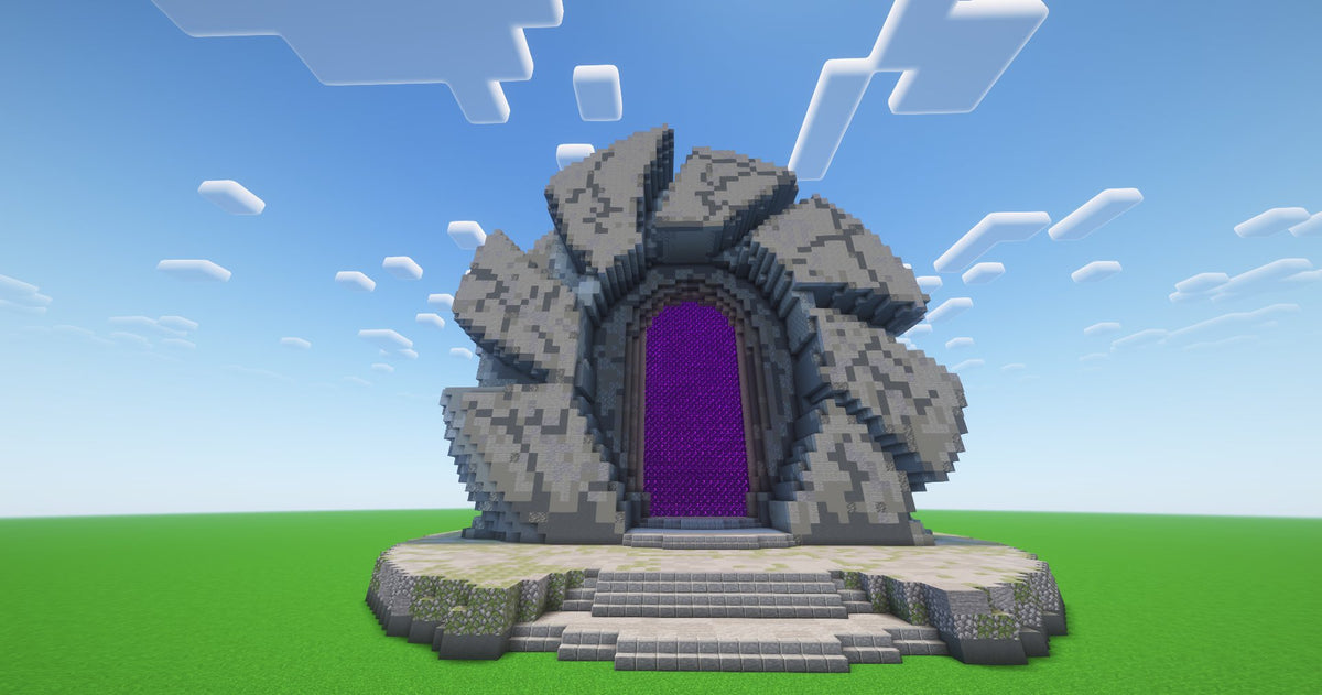Runic Kminecraft Build Runic Nether Portal – Abfielder Premium Minecraft Downloads