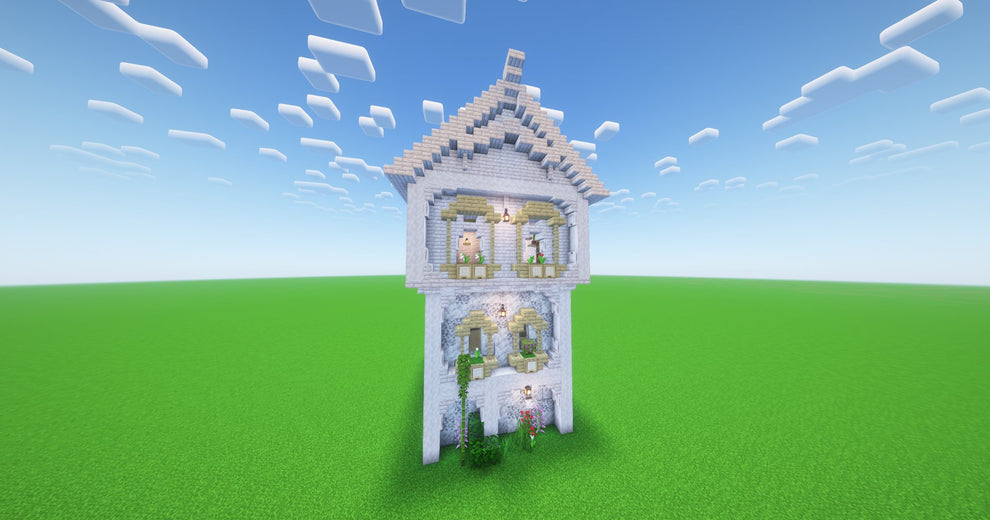 Pale Oak Cottage – Abfielder Premium Minecraft Downloads